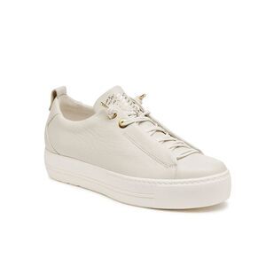 Paul Green Women's Faye Ivory Designer Sneaker 7.5